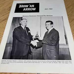 Luglio 1964 BOWMAN DAIRY Magazine ""BOW 'AN FRECCIA"" - Chicago Dairy Company - Foto 1 di 8