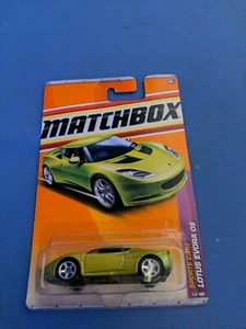 2010 MATCHBOX SPORTS CARS '08 LOTUS GREEN 2/100 RARE !! BRAND NEW - Picture 1 of 2