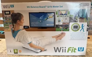WII FIT U WITH BALANCE BOARD & METER SET - Nintendo Wii U Wii U Boxed Unused. - Picture 1 of 7