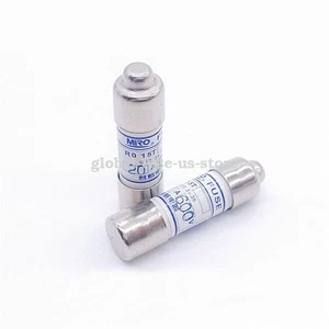 Miro RO15T-2A Zylindersicherung 10*38 600V, 2 Ampere ersetzen ATQR - Bild 1 von 2