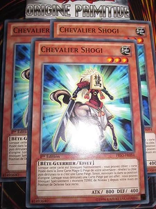 YU-GI-OH! COM CHEVALIER SHOGI PRIO-FR094 (PLAYSET) 3 CARTES MINT EDITION 1 - Picture 1 of 1