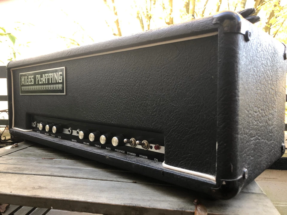 Miles Platting Röhre, seltener Bassverstärker, England, 70`er, 4 X E34L,100 W - Bild 1 von 4