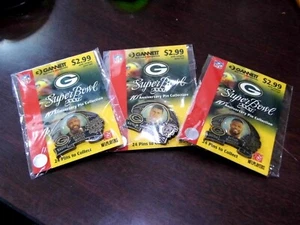  Super Bowl 31 10th Anniversary NFL Anstecknadeln (3) Green Bay Packers - Bild 1 von 5