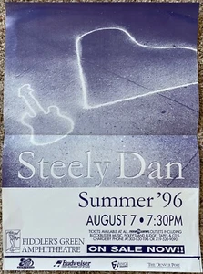 STEELY DAN 1996 DENVER CONCERT TOUR JAPAN 2000 POSTERS & 1/22/93 Goldmine +1 - Picture 1 of 5