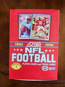 1990 Score Series 1 NFL Football Wax Box - Bild 1 von 4