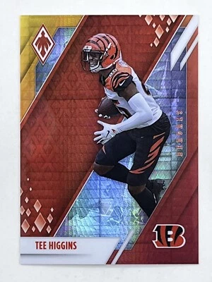 Tee Higgins 2021 Panini Phoenix Fire Burst #21 Sports NFL Bengals Trading Card - Image 1 of 2