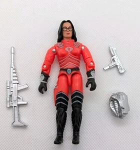 GI Joe Lady Jaye Toys Cobra Red Crimson Baroness Intel Officer Repro ARAH Style - Picture 1 of 3