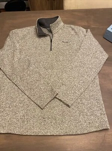 Eddie Bauer Herren Gr. XL 1/4 Zip Pullover - Grau Sweater - Bild 1 von 7