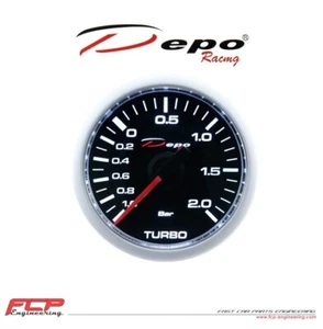 DEPO RACING DIGITAL LADEDRUCK ANZEIGE / DIGITAL TURBO BOOST GAUGE 2 BAR - Bild 1 von 1