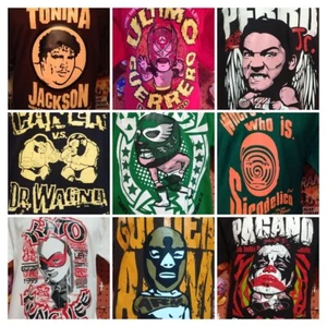 Camisetas Lucha Libre Luchadores Mexicanos Talla M Diferentes Modelos NUEVAS - Imagen 1 de 72