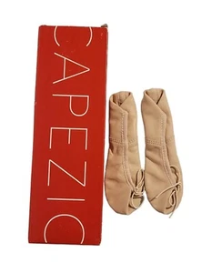 CAPEZIO TODDLER CHILDREN LEATHER DAISY DANCE SHOE US 10 N PINK BALLET SLIPPER - Picture 1 of 11