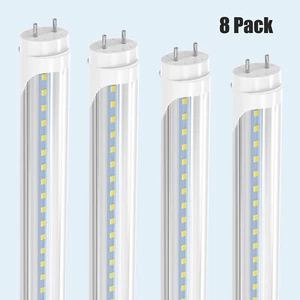 8pcs T8 2FT LED Tube Light Bulbs 9W G13 Bi-Pin 5000K F20T12 24'' LED Shop Lights - Picture 1 of 9