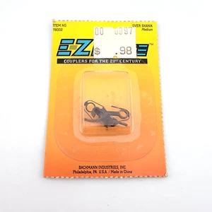 NEW HO SCALE BACHMANN EZ-MATE COUPLER #78002 OVER SHANK, MEDIUM - Picture 1 of 2