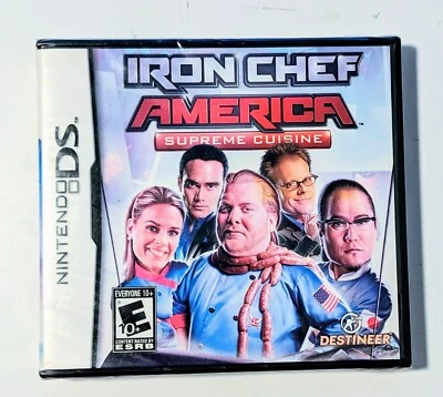 Iron Chef America Supreme Cuisine Nintendo DS NEW Sealed Copy Video Game Rated E - Image 1 of 3