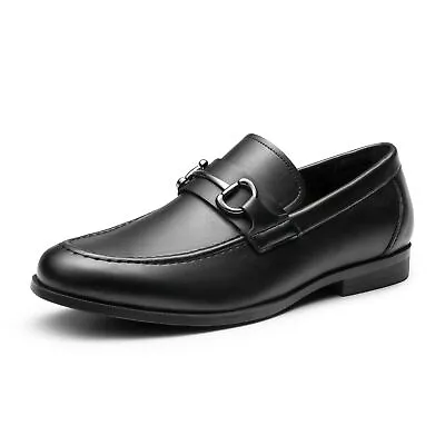 Men's Dress Loafers Slip-on Formal Shoes Business Classic Penny Shoes Size 8-13 - Image 1 of 4