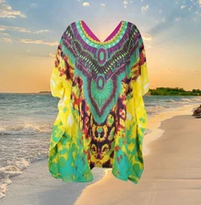 Women Beautiful Caftan Dress, Luxury  Colorful Wear Kaftan Elegant Kaftan,L-2XL
