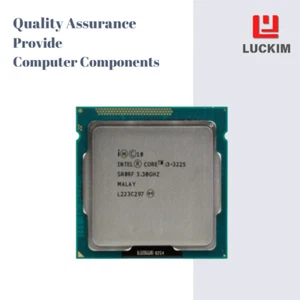 Intel Core i3-3225 CPU - Socket LGA 1155 2 Cores 4 Threads 3.3GHz 3MB L3 Cache 5 - Picture 1 of 7
