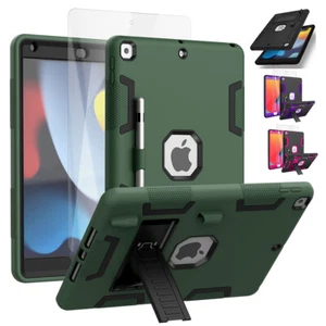 For iPad 9th/8th/7th Generation Case 10.2"Shockproof Heavy Duty Stand Cover - Picture 1 of 50