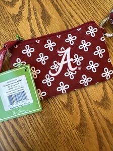 Vera Bradley ZIP ID LANYARD SET ALABAMA UA ROLL TIDE BAMA badge holder RARE NEW - Picture 1 of 7