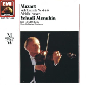 Wolfgang Amadeus Mozart / Violinkonzerte No. 4 & / Adelaide-Konzert / CD - Picture 1 of 3