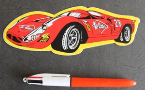 Autocollant / Sticker - Super Sports Cars FERRARI Lee Cooper - Picture 1 of 2