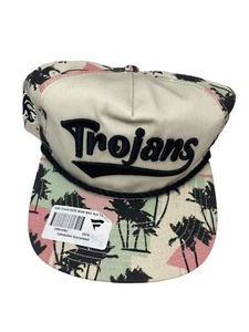 Men's New Era Cream USC Trojans High Tide Golfer Snapback Hat - Picture 1 of 3