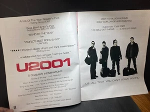 BILLBOARD Magazine January 26 2002 U2 Celine Trisha Yearwood - Imagen 1 de 7