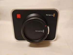 Blackmagic Design Cinema Camera EF Mount Kit Tested Black From Japan Used - Picture 1 of 8
