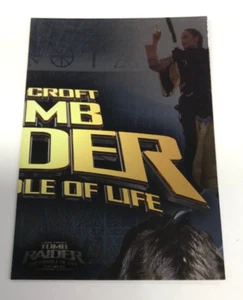 LARA CROFT TOMB RAIDER CRADLE OF LIFE TRADING CARD 9-FOIL PUZZLE CHASE CARD COL2 - Picture 1 of 2