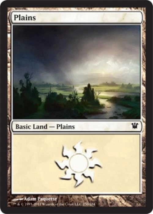 Plains (250) -Foil Medium Play MTG Innistrad - Image 1 of 1