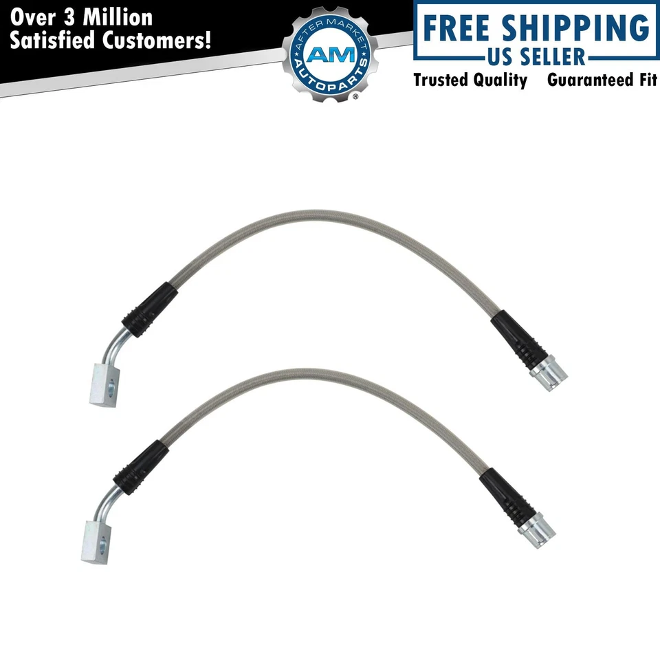 Mangueira de freio traseira para 04-12 Chevrolet Malibu 05-10 Pontiac G6 07-09 Saturn Aura - Imagem 1 de 4