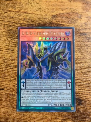 Yu-Gi-Oh D/D/D- Vizekönig Requiem GFP2-DE002 Ultra Rare 1.Auflage  - Bild 1 von 4