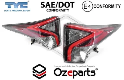 Pair LH+RH Upper Tail Light Rear Light LED For Toyota Prius ZVW50 2015~2018 - Image 1 of 4