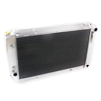 4 Row Aluminum Radiator Fit For Ford Gran Torino Torino Elite 1972–1976 V8 - Image 1 of 4