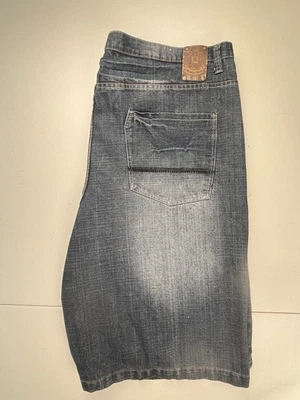 Pantalones Cortos De Colección Brooklyn Express Para Hombres 46 Azul Denim Y2k Sueltos Sueltos Hip Hop Patín Foto 1 de 4