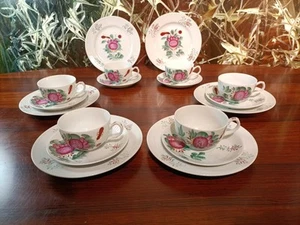 AUGUST WARNECKE, Ostfriesland - 6 schöne Teegedecke - Picture 1 of 7