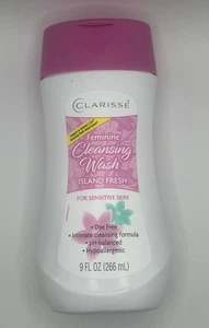 Clarisse, Feminine Cleansing Wash, Island Fresh For Sensitive Skin, 4 bottles - Picture 1 of 1
