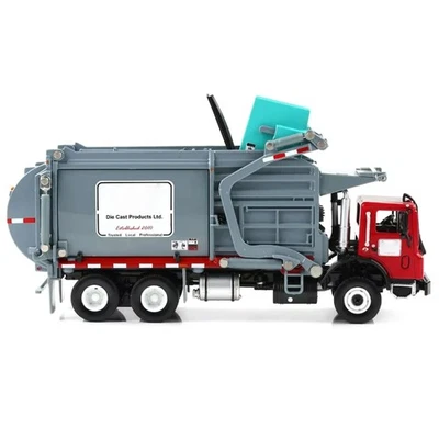 21cm 1/24 Scale Diecast Transporter Garbage Truck Vehicle Alloy Model Toy Gifts - Image 1 of 4