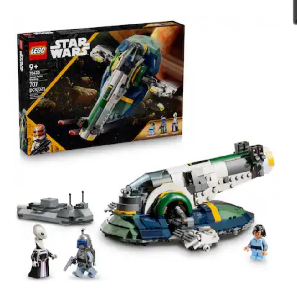 LEGO - Star Wars: El Ataque de los Clones Jango Fett’s Starship 75433, Nuevo Foto 1 de 1