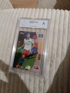 2013-14 Topps Bundesliga Chrome Hakan Calhanoglu #87 PGS A Rookie RC Auto - Bild 1 von 2