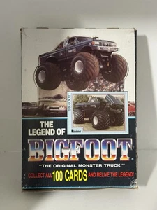 THE LEGEND OF BIGFOOT Monster Truck FULL Wax Box 48 Unopened Trading Card Packs - Picture 1 of 6