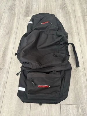 Bolsas de almacenamiento Avenir negras para bicicleta ciclismo Foto 1 de 4