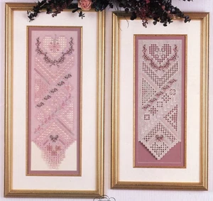 Hearts Delight Cross Stitch And Hardanger Pattern Emie Bishop Cross N Patch 111 - Picture 1 of 4
