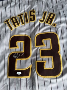Fernando Tatis Jr Autographed Jersey JSA COA - Picture 1 of 5