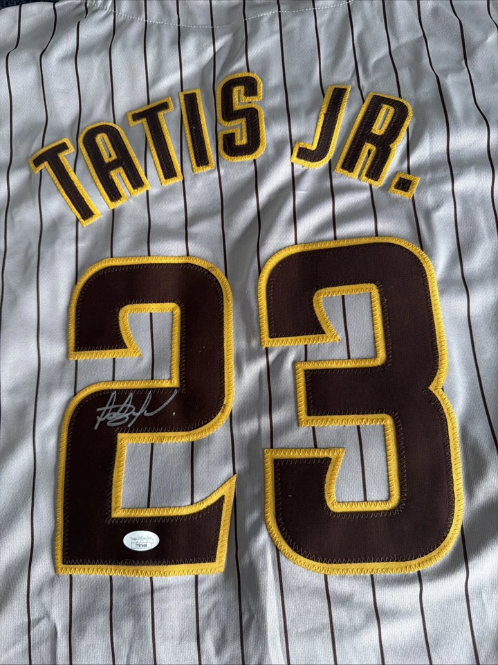 Fernando Tatis Jr Autographed Jersey JSA COA - Image 1 of 4