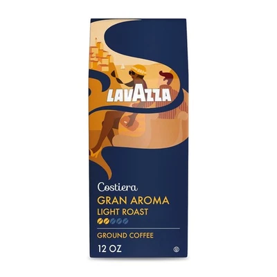 Bolsa de café molido Lavazza Costiera Gran Aroma 12 oz, 12 onzas (paquete de 1)  Foto 1 de 4