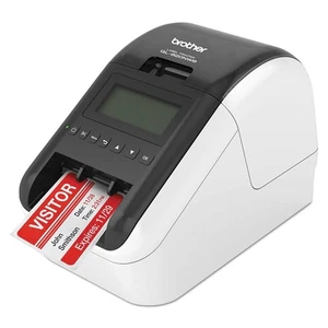 Brother QL-820NWB Przewodowa i bezprzewodowa sieciowa drukarka etykiet - Zdjęcie 1 z 1