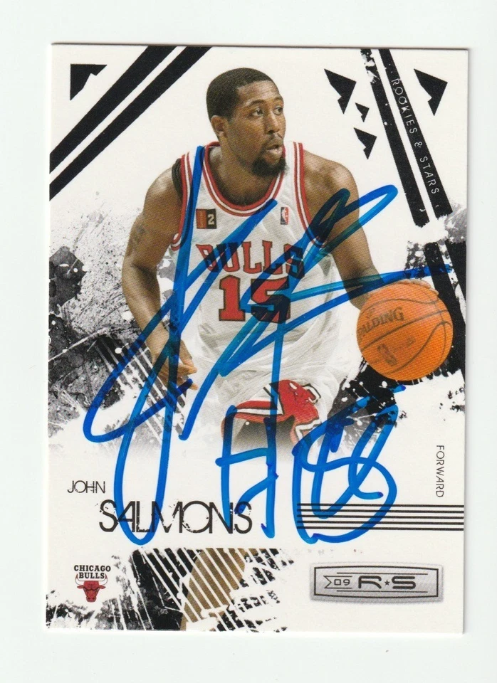 John Salmons Signed 2009-10 Panini Rookies & Stars Card #12 Auto Autograph COA - Image 1 of 1