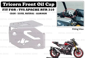 Aceite delantero Silver Tricorn "Tapa apta para TV Apache RTR 310" - Imagen 1 de 6