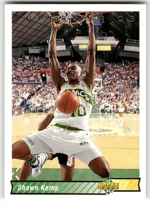 Shawn Kemp 1992-93 Upper Deck Basketball Excellent - Picture 1 of 2